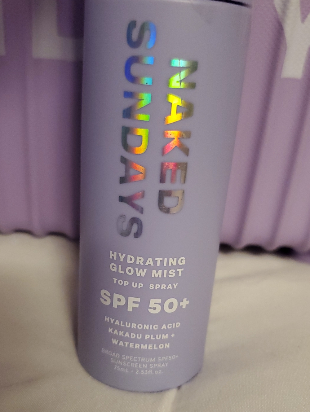 Naked Sundays Hydrating Glow Mist SPF 50+